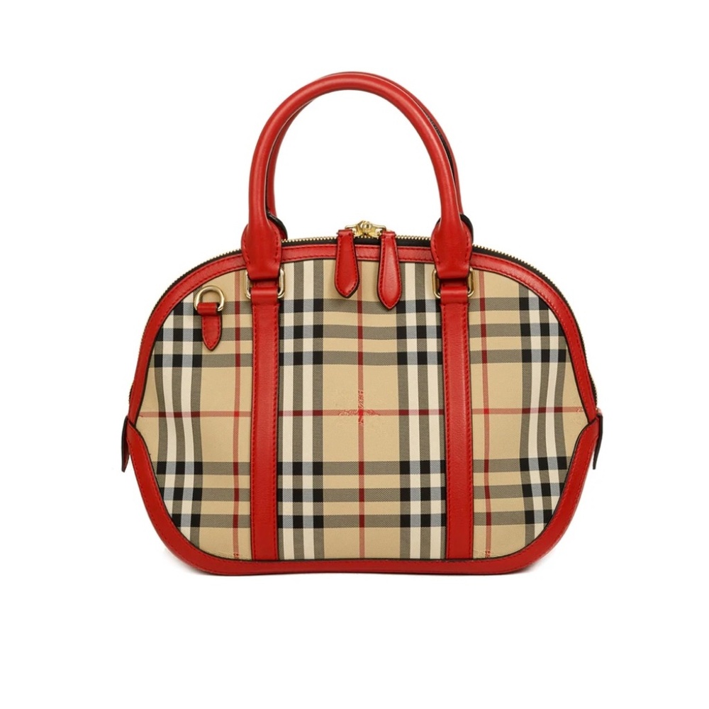 Horseferry Check Small Orchard Bowling Bag Burberry